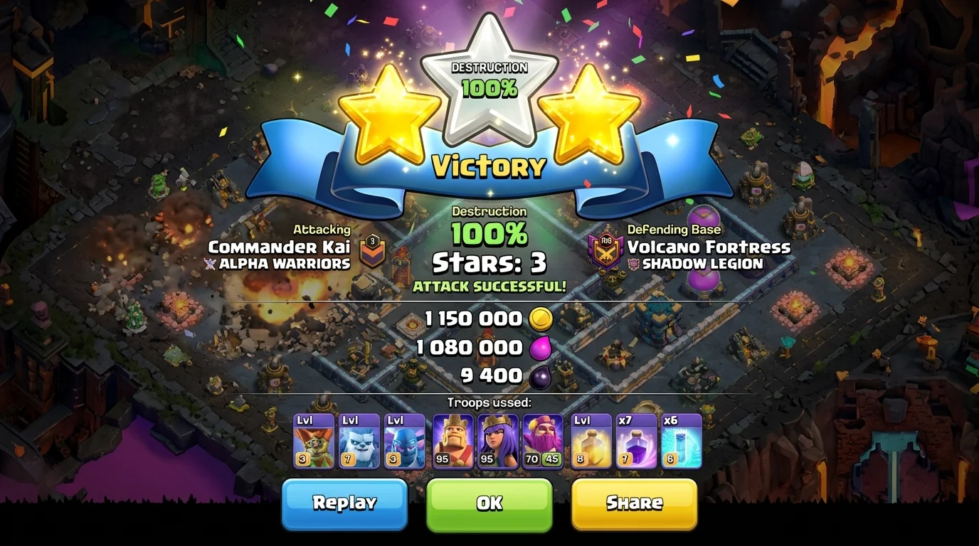 Chess pieces arranged on a board mid-game showing strategic positioning, symbolizing the tactical decision-making in choosing Clash of Clans attack strategies