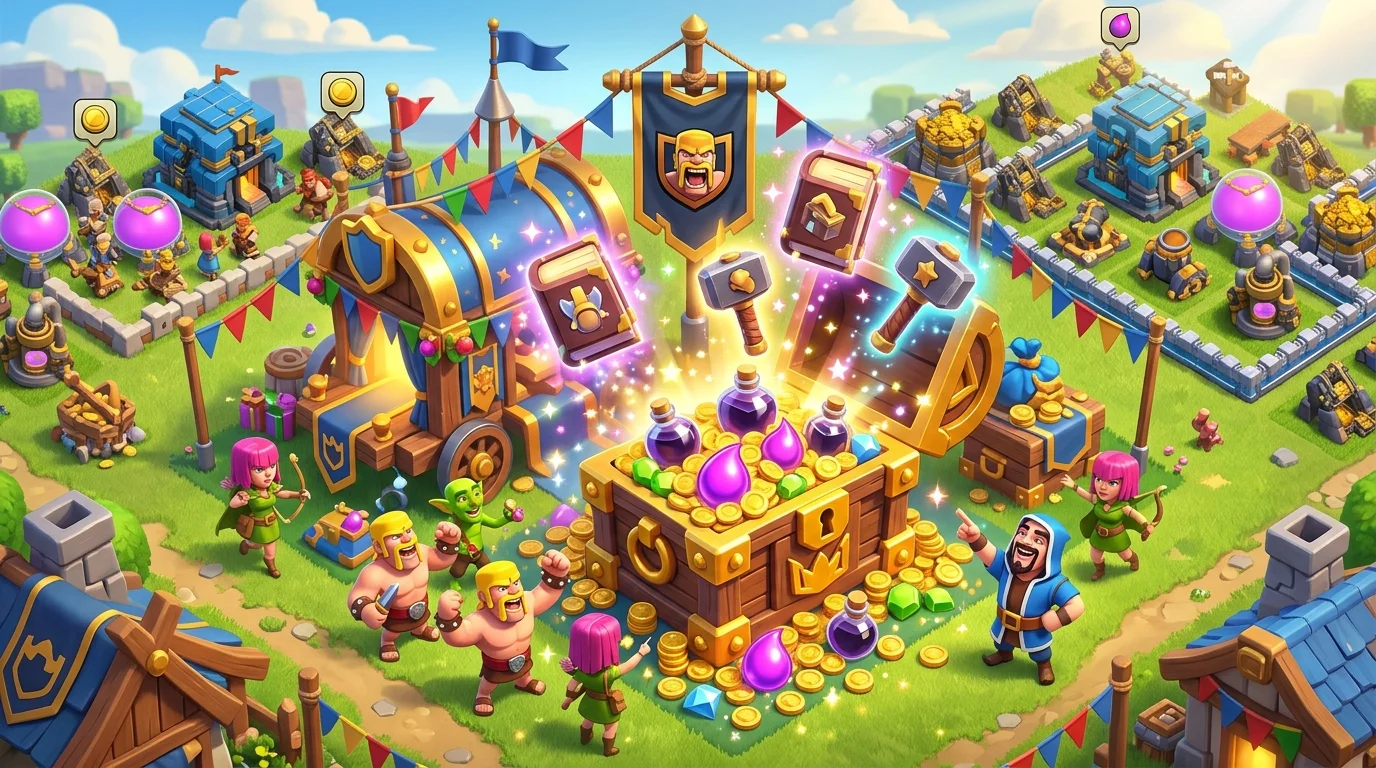 Clash of Clans Clan Games July 2026 rewards and points guide