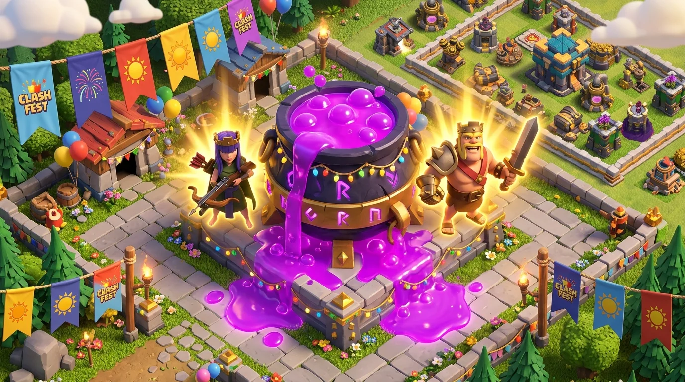 Clash of Clans Dark Elixir Quest Summer Jam week 3 dark elixir farming guide