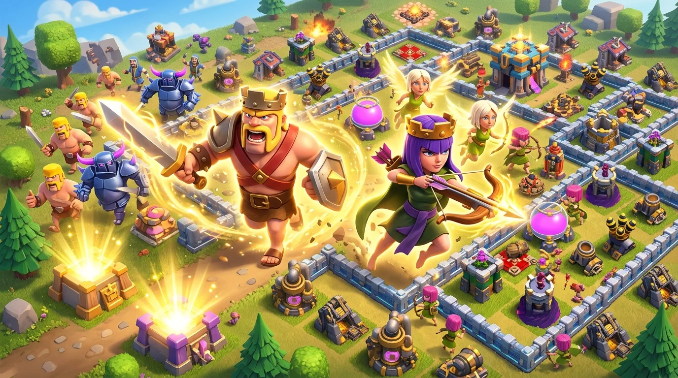 Clash of Clans Unlimited Hero Event upgrade heroes without downtime guide