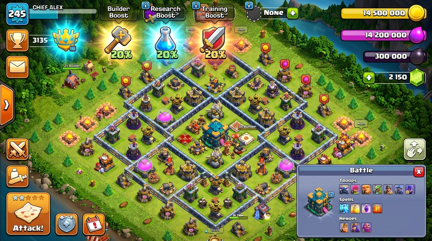 Person playing a strategy game on their phone, representing the daily Clash of Clans Gold Pass tasks and mobile gaming experience