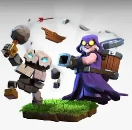 The Ruin Witch and the rubble golem she summons, from the June 2026 sneak peek